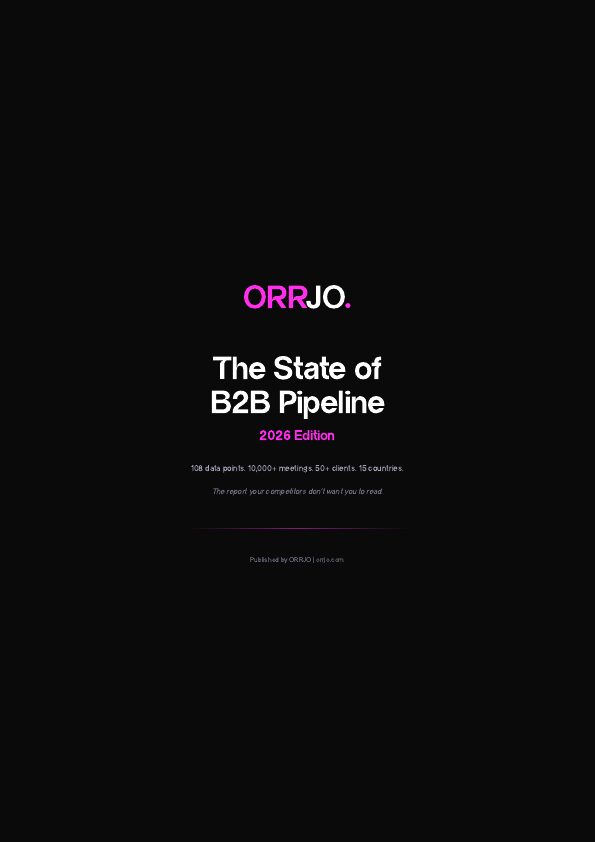 State of B2B Pipeline 2026 cover