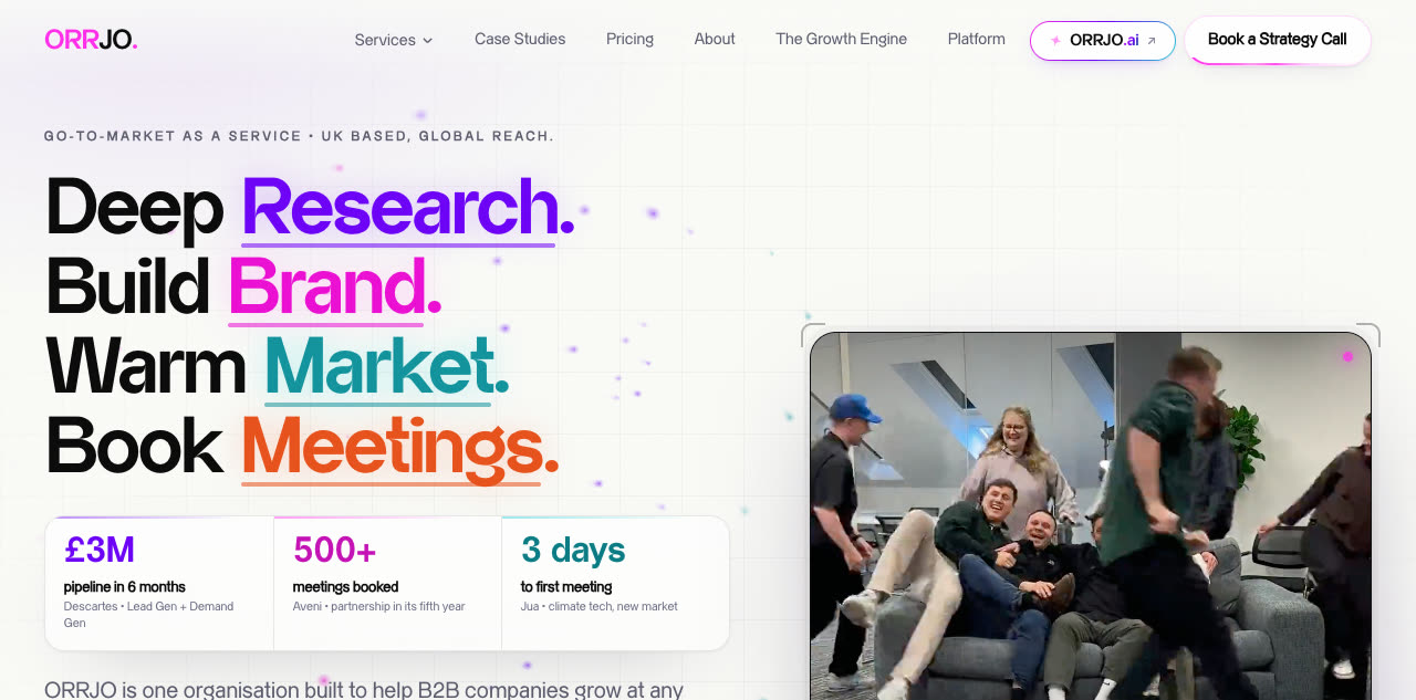 ORRJO website