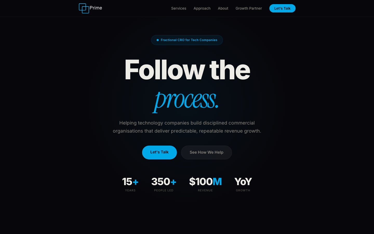 Prime Consultancy website